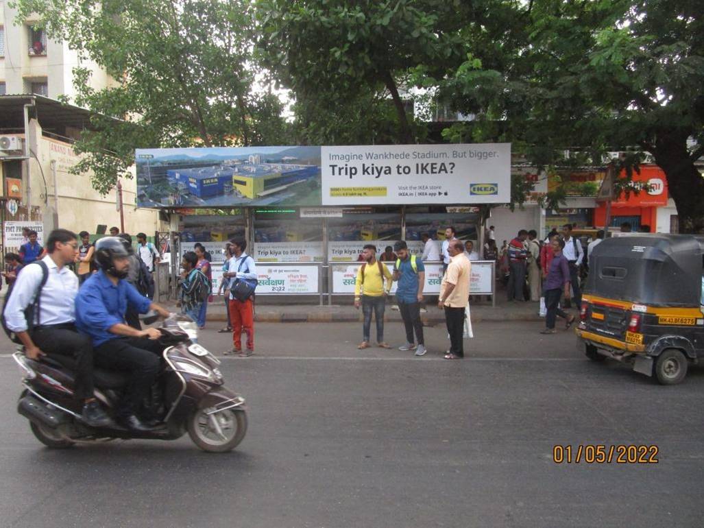 Bus Queue Shelter - Koparkhairane Opp. Kotak Mahindra Bank (New Steel) Right, Koparkhairane, Navi Mumbai, Maharashtra Bus Queue Shelter - Koparkhairane Opp. Kotak Mahindra Bank (New Steel) Right, Koparkhairane, Navi Mumbai, Maharashtra