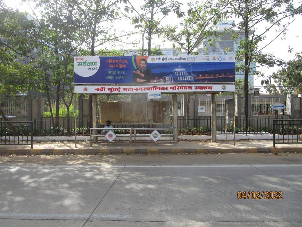 Bus Queue Shelter - Airoli Capjemini Towards Thane, Airoli, Navi Mumbai, Maharashtra Bus Queue Shelter - Airoli Capjemini Towards Thane, Airoli, Navi Mumbai, Maharashtra