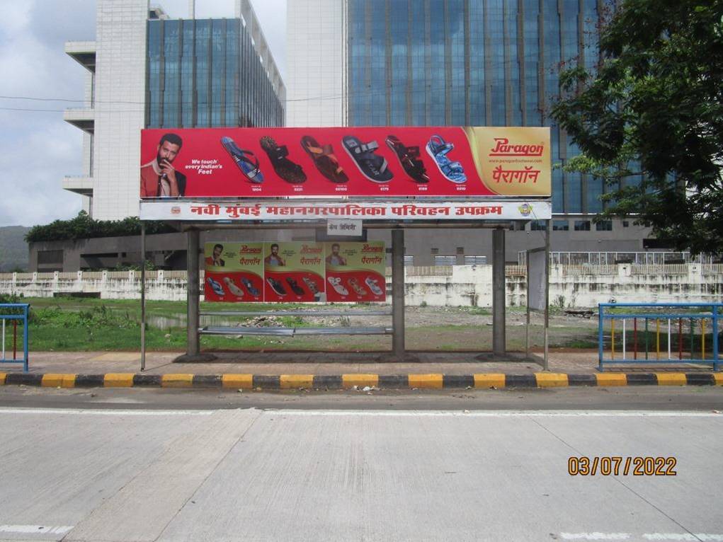 Bus Queue Shelter - Airoli Capjemini Towards Vashi, Airoli, Navi Mumbai, Maharashtra Bus Queue Shelter - Airoli Capjemini Towards Vashi, Airoli, Navi Mumbai, Maharashtra
