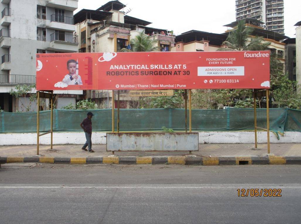Bus Queue Shelter - Airoli Swastik Vrindavan Society Sec-19, Airoli, Navi Mumbai, Maharashtra Bus Queue Shelter - Airoli Swastik Vrindavan Society Sec-19, Airoli, Navi Mumbai, Maharashtra