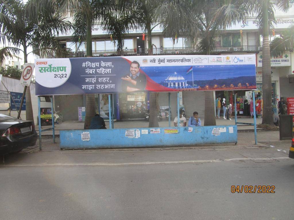 Bus Queue Shelter - Gaondevi Maidan / Airoli Gaon., Airoli, Navi Mumbai, Maharashtra Bus Queue Shelter - Gaondevi Maidan / Airoli Gaon., Airoli, Navi Mumbai, Maharashtra