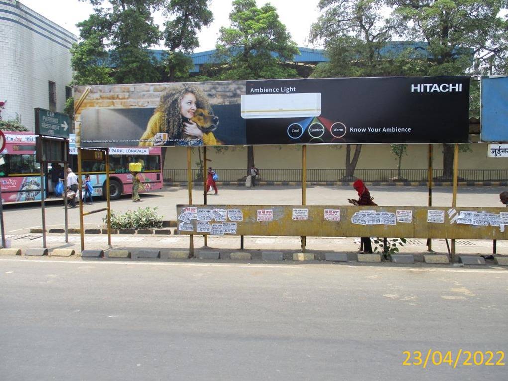 Bus Queue Shelter - Jui Nagar Rly Stn Complex Highway Side -1, Jui Nagar, Navi Mumbai, Maharashtra Bus Queue Shelter - Jui Nagar Rly Stn Complex Highway Side -1, Jui Nagar, Navi Mumbai, Maharashtra