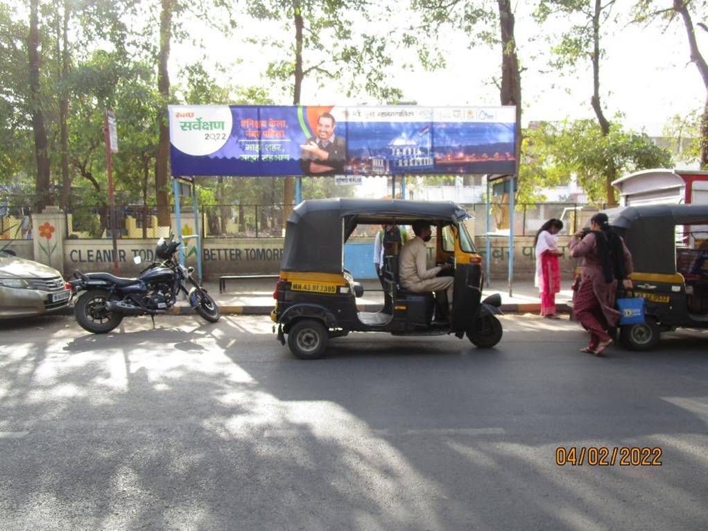 Bus Queue Shelter - Saivihar / Juipada gaon / 23 / 24., Jui Nagar, Navi Mumbai, Maharashtra Bus Queue Shelter - Saivihar / Juipada gaon / 23 / 24., Jui Nagar, Navi Mumbai, Maharashtra