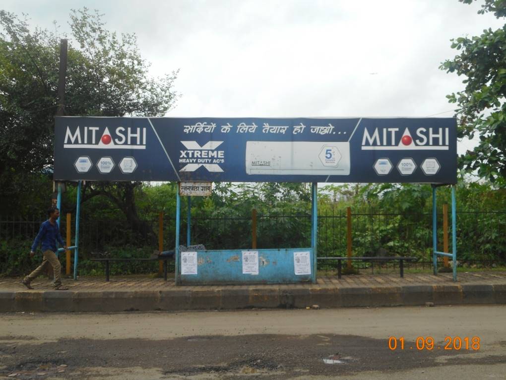 Bus Queue Shelter - Sanpada Gaon., Sanpada, Navi Mumbai, Maharashtra Bus Queue Shelter - Sanpada Gaon., Sanpada, Navi Mumbai, Maharashtra