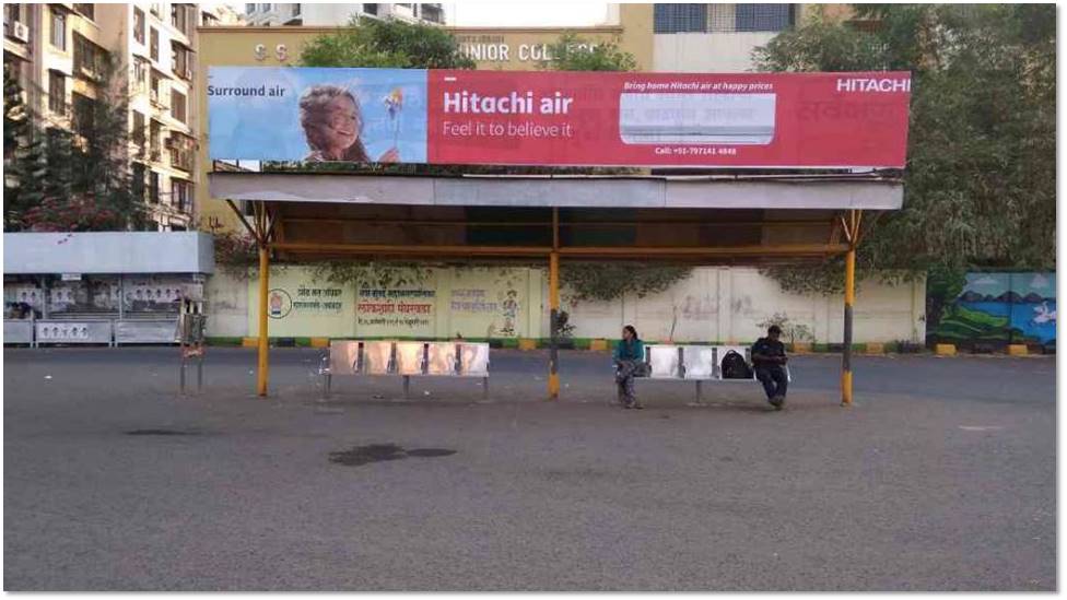 Bus Queue Shelter - Seawood Bus Depot - 1, Seawoods, Navi Mumbai, Maharashtra Bus Queue Shelter - Seawood Bus Depot - 1, Seawoods, Navi Mumbai, Maharashtra