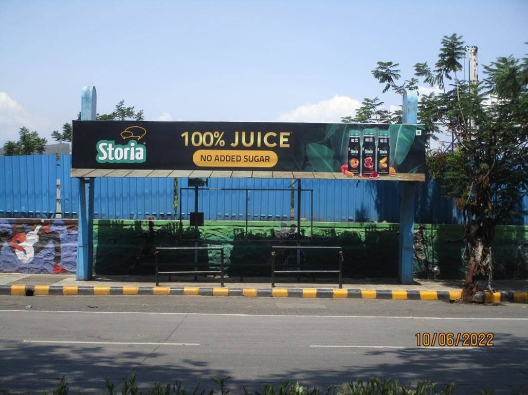 Bus Queue Shelter - Modern College - Palm Beach, Palm Beach Road, Navi Mumbai, Maharashtra Bus Queue Shelter - Modern College - Palm Beach, Palm Beach Road, Navi Mumbai, Maharashtra