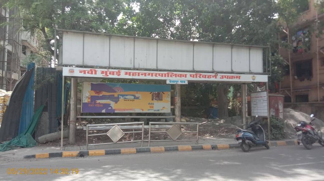 Bus Queue Shelter - CBD Belapur Ward Office - New Steel, CBD Belapur, Navi Mumbai, Maharashtra Bus Queue Shelter - CBD Belapur Ward Office - New Steel, CBD Belapur, Navi Mumbai, Maharashtra