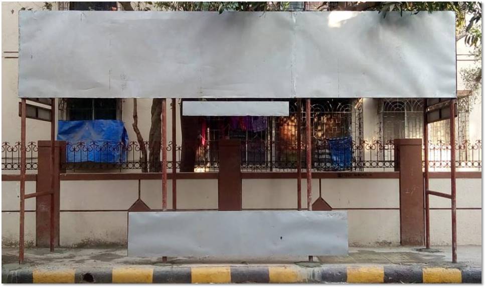 Bus Queue Shelter - CBD Belapur artist colony sector-8, CBD Belapur, Navi Mumbai, Maharashtra Bus Queue Shelter - CBD Belapur artist colony sector-8, CBD Belapur, Navi Mumbai, Maharashtra