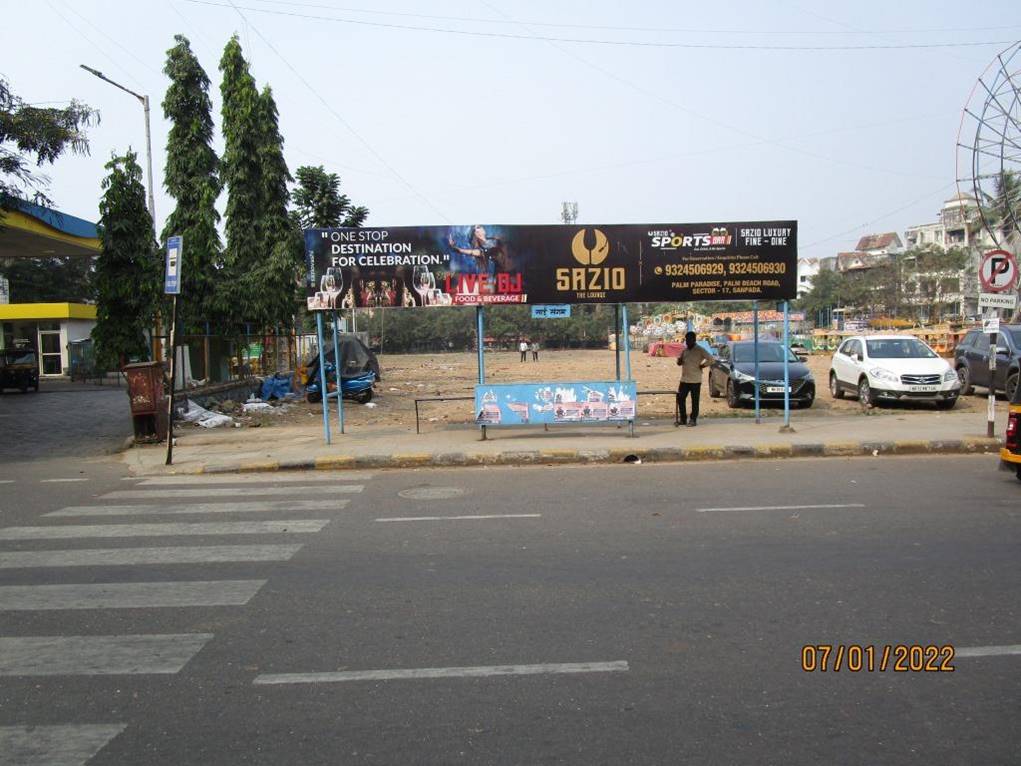 Bus Queue Shelter - Sai Sangam., CBD Belapur, Navi Mumbai, Maharashtra Bus Queue Shelter - Sai Sangam., CBD Belapur, Navi Mumbai, Maharashtra