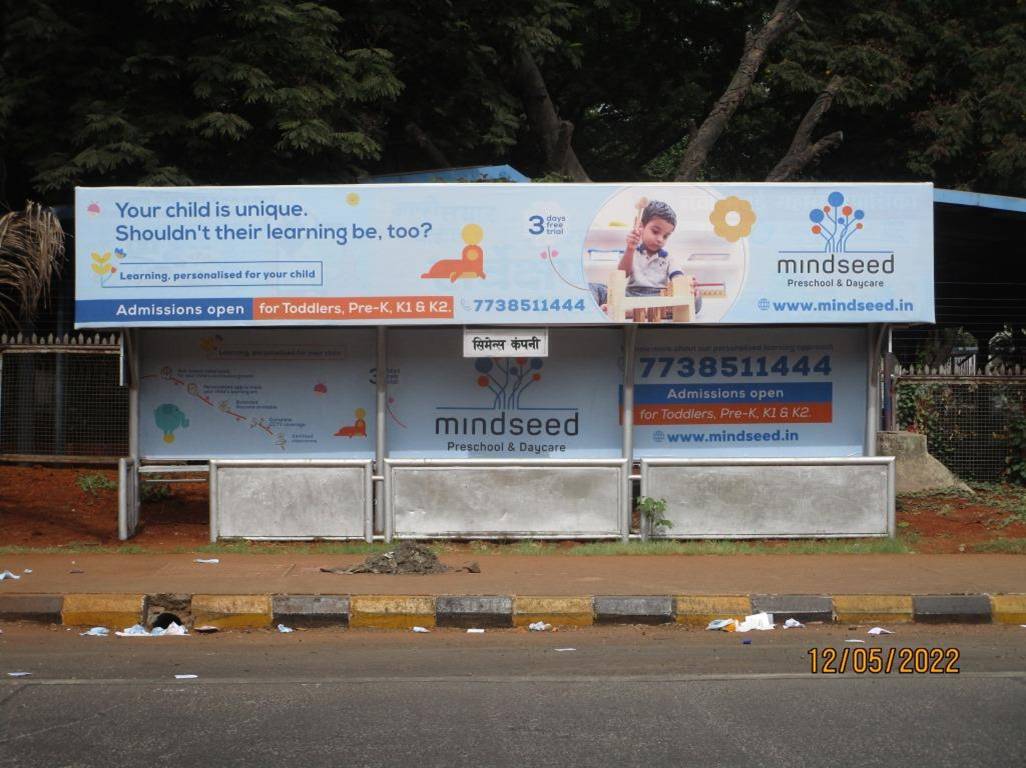 Bus Queue Shelter - Simens., Thane Belapur Road, Navi Mumbai, Maharashtra Bus Queue Shelter - Simens., Thane Belapur Road, Navi Mumbai, Maharashtra
