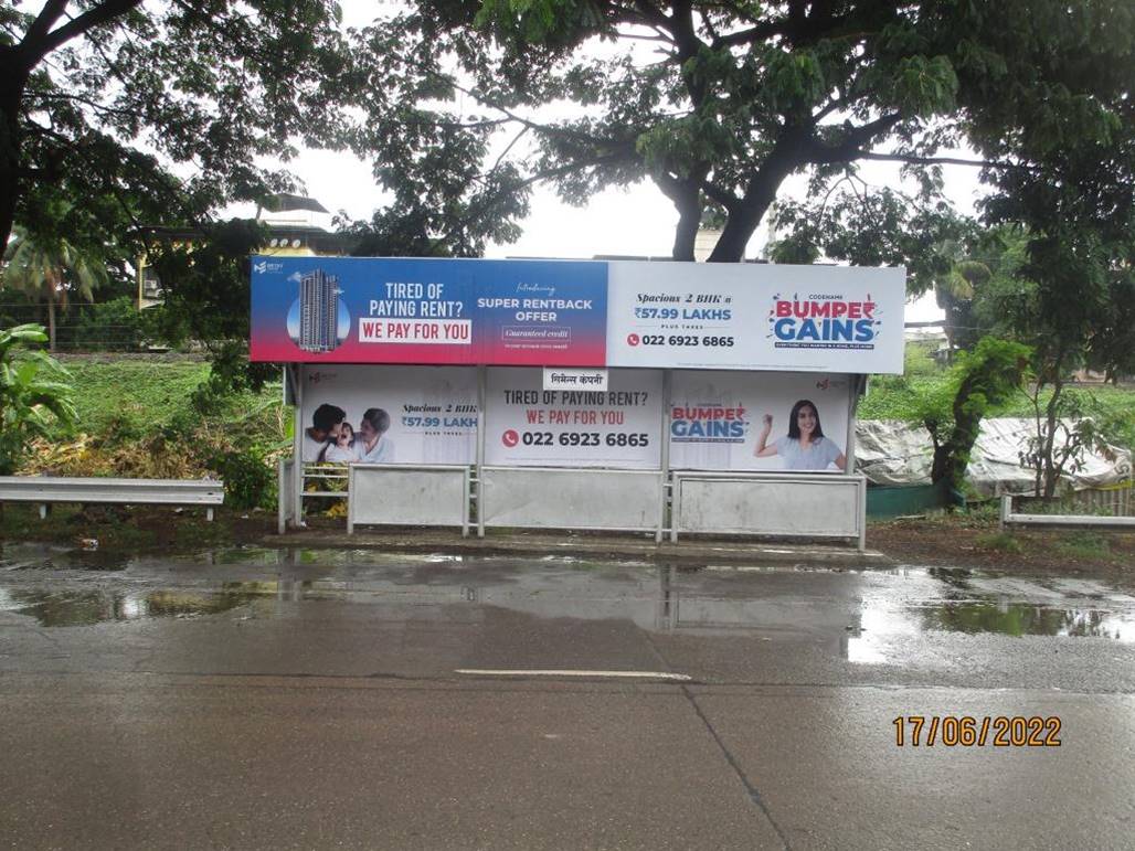 Bus Queue Shelter - Simens., Thane Belapur Road, Navi Mumbai, Maharashtra Bus Queue Shelter - Simens., Thane Belapur Road, Navi Mumbai, Maharashtra