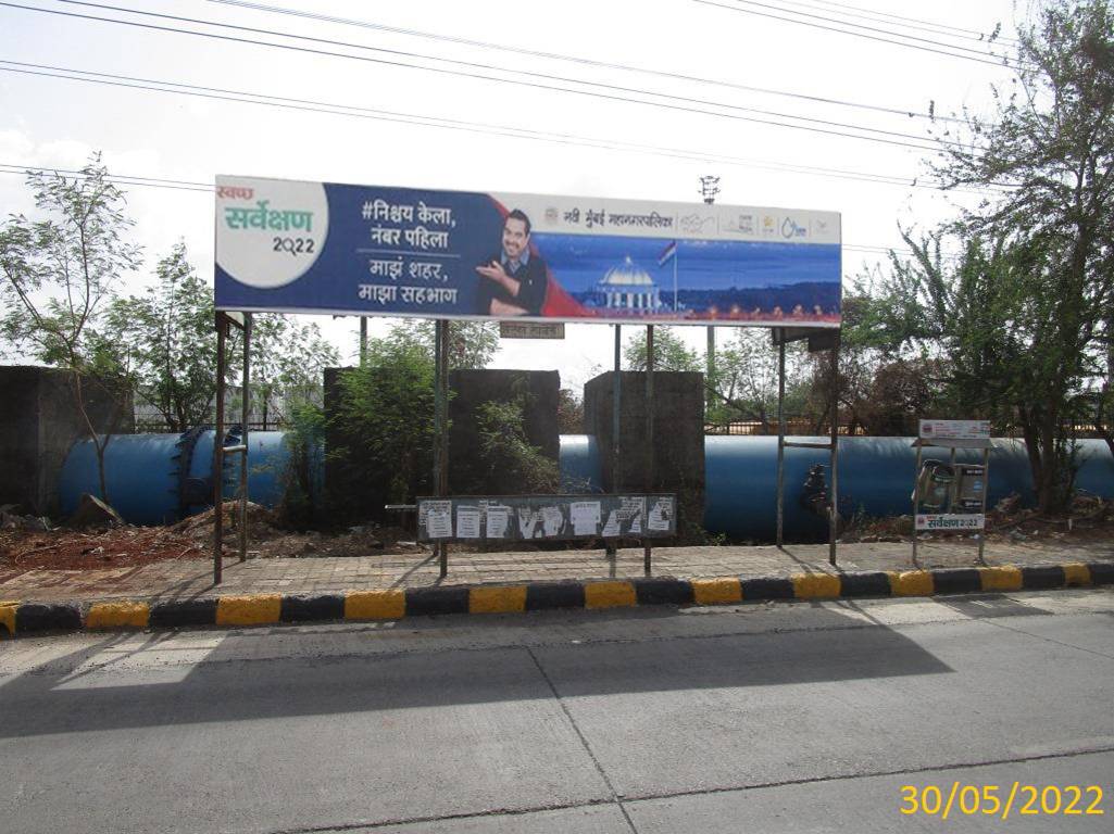 Bus Queue Shelter - Alfa Lavel Towards Airoli, MIDC, Navi Mumbai, Maharashtra Bus Queue Shelter - Alfa Lavel Towards Airoli, MIDC, Navi Mumbai, Maharashtra