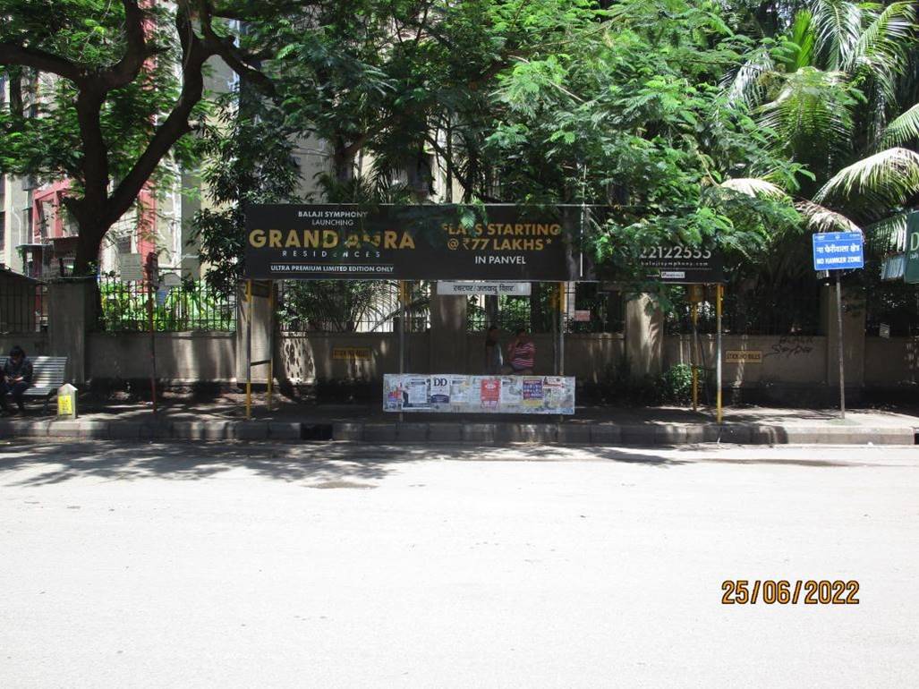 Bus Queue Shelter - Kharghar Jalvayu Vihar (Nr.), Kharghar, Navi Mumbai, Maharashtra Bus Queue Shelter - Kharghar Jalvayu Vihar (Nr.), Kharghar, Navi Mumbai, Maharashtra
