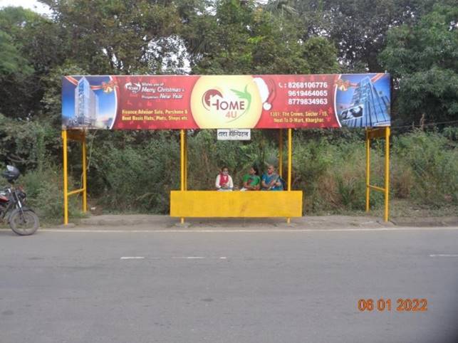 Bus Queue Shelter - Kharghar Tata Hospital Kharghar, Kharghar, Navi Mumbai, Maharashtra Bus Queue Shelter - Kharghar Tata Hospital Kharghar, Kharghar, Navi Mumbai, Maharashtra