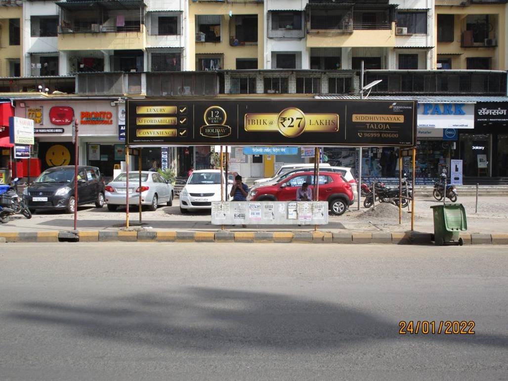 Bus Queue Shelter - Kharghar Regency Garden, Kharghar, Navi Mumbai, Maharashtra Bus Queue Shelter - Kharghar Regency Garden, Kharghar, Navi Mumbai, Maharashtra