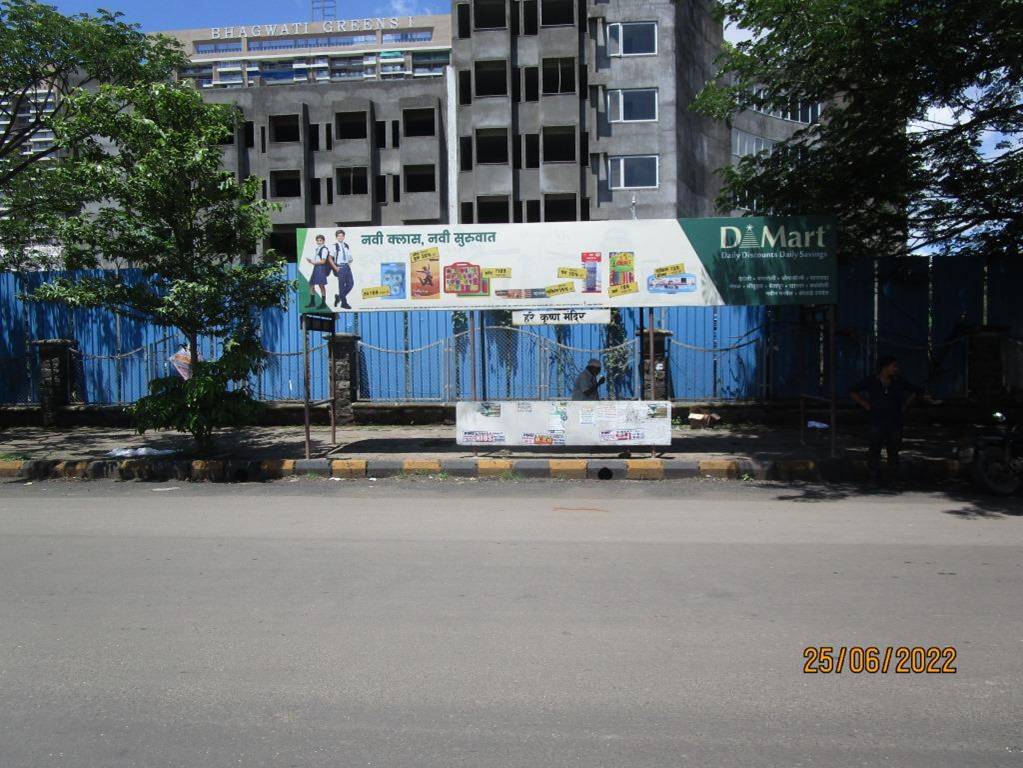 Bus Queue Shelter - Kharghar Nr Navjivan Hospital (Hare Krishna Mandir), Kharghar, Navi Mumbai, Maharashtra Bus Queue Shelter - Kharghar Nr Navjivan Hospital (Hare Krishna Mandir), Kharghar, Navi Mumbai, Maharashtra