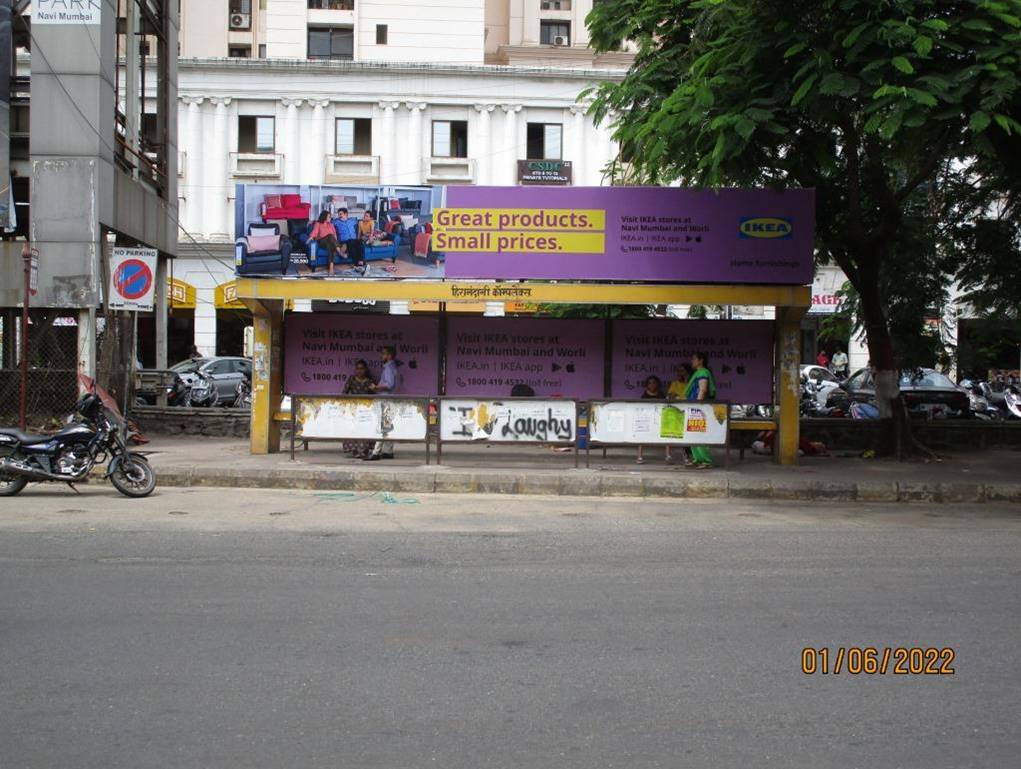 Bus Queue Shelter - Kharghar Hiranandani (Right), Kharghar, Navi Mumbai, Maharashtra Bus Queue Shelter - Kharghar Hiranandani (Right), Kharghar, Navi Mumbai, Maharashtra