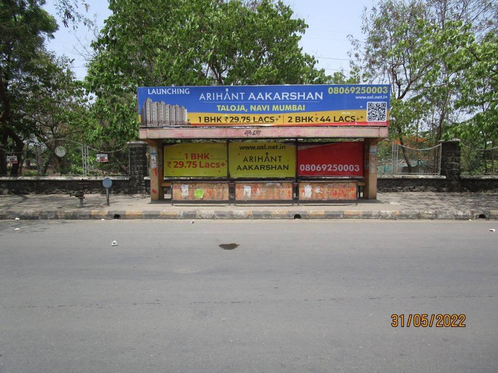 Bus Queue Shelter - Kharghar Gurudvara (Opp.), Kharghar, Navi Mumbai, Maharashtra Bus Queue Shelter - Kharghar Gurudvara (Opp.), Kharghar, Navi Mumbai, Maharashtra
