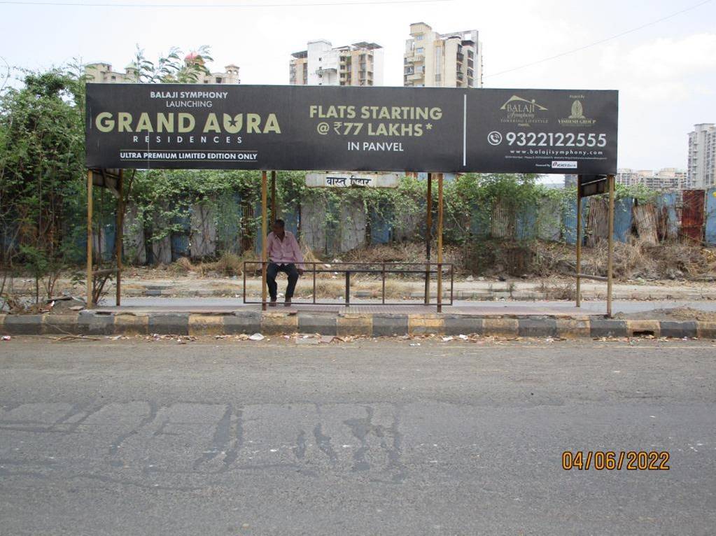 Bus Queue Shelter - Kharghar Vastu Vihar (New), Kharghar, Navi Mumbai, Maharashtra Bus Queue Shelter - Kharghar Vastu Vihar (New), Kharghar, Navi Mumbai, Maharashtra