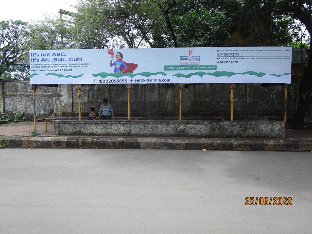 Bus Queue Shelter - Kalamboli Bus Depot - 3, Kalamboli, Navi Mumbai, Maharashtra Bus Queue Shelter - Kalamboli Bus Depot - 3, Kalamboli, Navi Mumbai, Maharashtra
