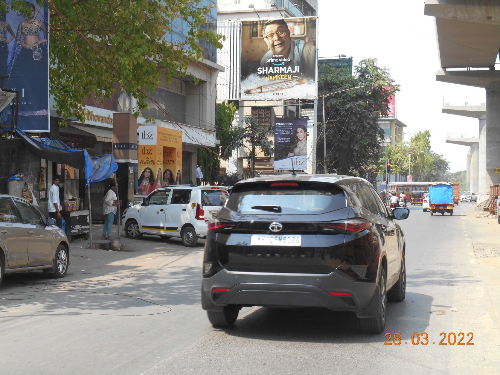 Hoarding - Santacruz,  S.V.Road,  Near Asha Parekh Hospital - ET,   Santacruz,   Mumbai,   Maharashtra