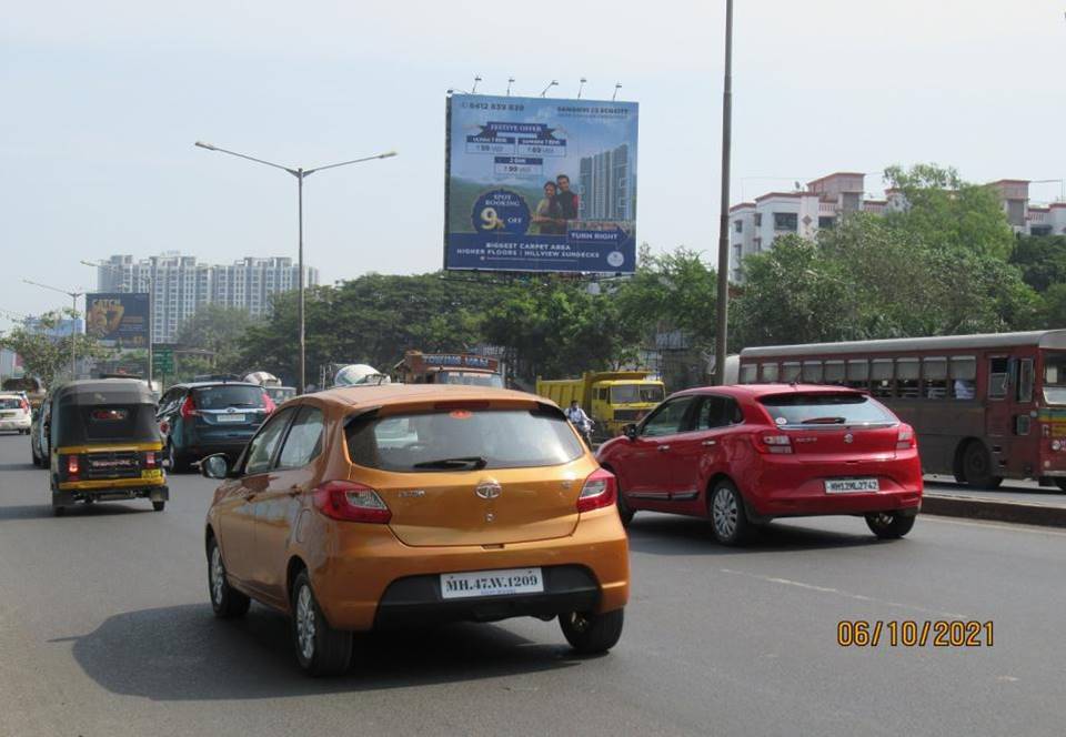 Billboard - W.E.H.,  Dahisar,  Nr. Thakur Mall (Site No. 1) - Checknaka to Mira Bhy,   DAHISAR,   MUMBAI,   Maharashtra