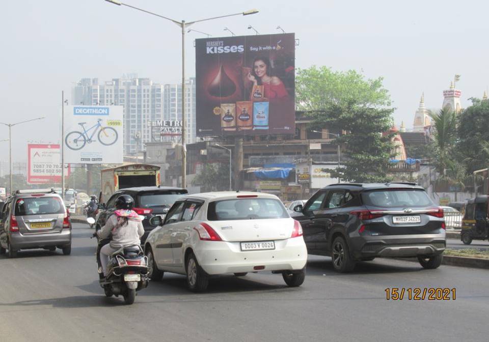Billboard - W.E.H., Dahisar, Near. Thakur Mall (Site No. 2) - Checknaka to Mira Bhy, DAHISAR, MUMBAI, Maharashtra Billboard - W.E.H., Dahisar, Near. Thakur Mall (Site No. 2) - Checknaka to Mira Bhy, DAHISAR, MUMBAI, Maharashtra