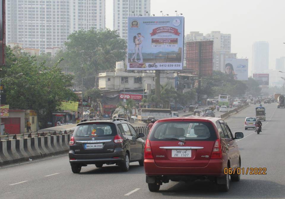 Billboard - W.E.H., Dahisar, Near Thakur Mall (Site No. 2) - Thane, Mira Bhy to Checknaka, DAHISAR, MUMBAI, Maharashtra Billboard - W.E.H., Dahisar, Near Thakur Mall (Site No. 2) - Thane, Mira Bhy to Checknaka, DAHISAR, MUMBAI, Maharashtra