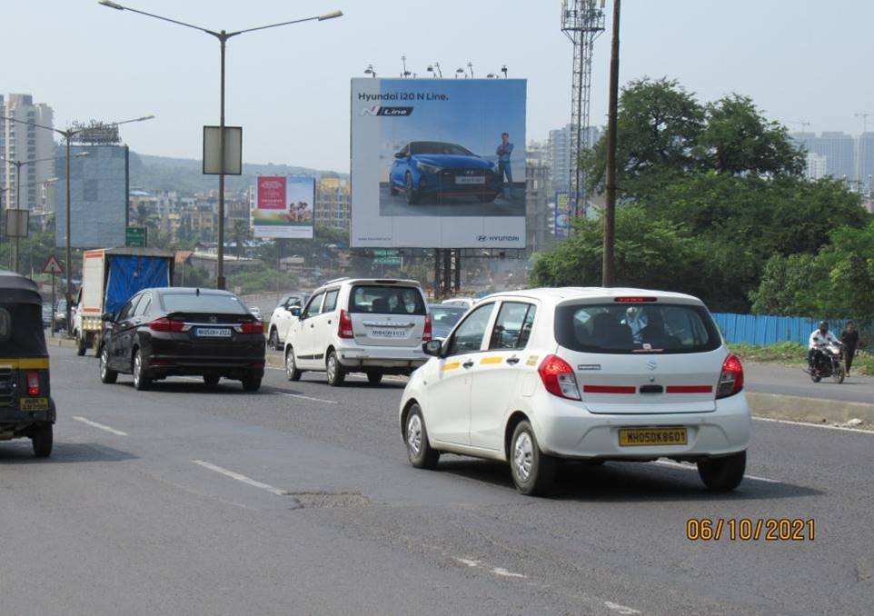 Billboard - W.E.H. Mira Road,  Opp. Delhi Darbar - Ghodbunder Road to Mira Bhy,  Checknaka,   MIRA ROAD,   MUMBAI,   Maharashtra