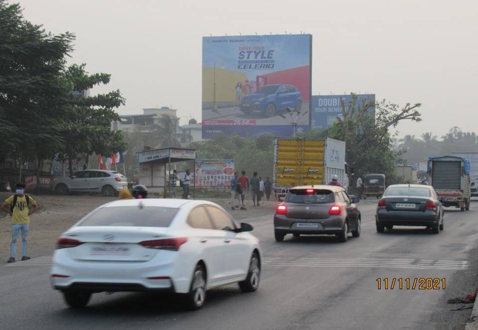 Billboard - Thane Mankholi Nr. Indian Oil Petrol Pump - Kalyan-Bhiwandi Junc to Majiwada Thane, THANE, THANE, Maharashtra Billboard - Thane Mankholi Nr. Indian Oil Petrol Pump - Kalyan-Bhiwandi Junc to Majiwada Thane, THANE, THANE, Maharashtra