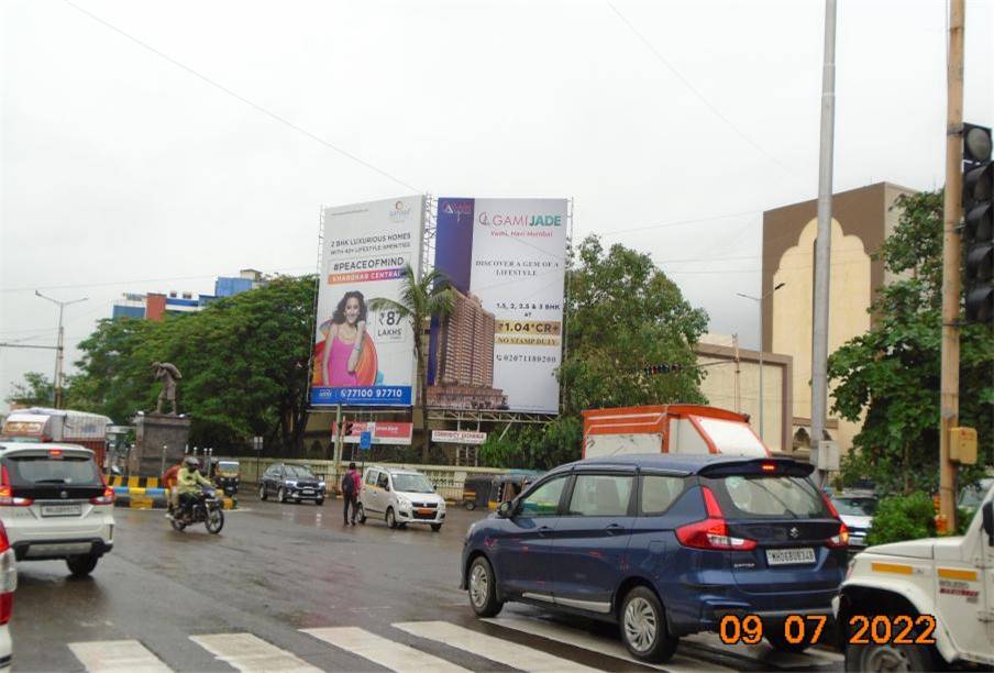 Billboard - Vashi APMC Market Junction Near Mathadi Bhavan (Right Side) - Vashi APMC Market Junction Near Mathadi Bhavan (Right Side), Vashi, Navi Mumbai, Maharashtra Billboard - Vashi APMC Market Junction Near Mathadi Bhavan (Right Side) - Vashi APMC Market Junction Near Mathadi Bhavan (Right Side), Vashi, Navi Mumbai, Maharashtra