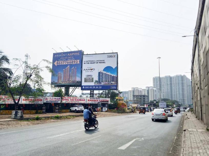 Billboard - Palaspa Phata Junction Hotel Sai Darbar Goa Road Towards Goa LHS (ET) - Palaspa Phata Junction Hotel Sai Darbar Goa Road Towards Goa LHS (ET), Palaspa Phata, Navi Mumbai, Maharashtra Billboard - Palaspa Phata Junction Hotel Sai Darbar Goa Road Towards Goa LHS (ET) - Palaspa Phata Junction Hotel Sai Darbar Goa Road Towards Goa LHS (ET), Palaspa Phata, Navi Mumbai, Maharashtra