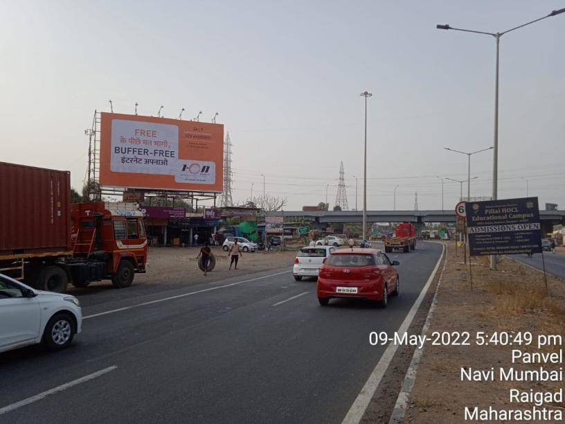 Billboard - Palaspa Phata Junction Hotel Jai Malhar Goa Road Towards Panvel/Vashi LHS (MT) - Palaspa Phata Junction Hotel Jai Malhar Goa Road Towards Panvel/Vashi LHS (MT),   Palaspa Phata,   Navi Mumbai,   Maharashtra