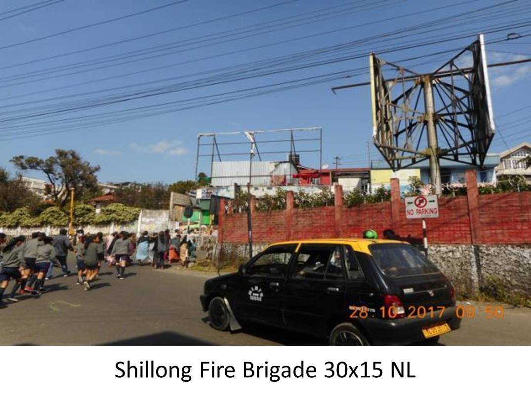 Billboard - Shillong Fire Brigade, Shillong, Meghalaya Billboard - Shillong Fire Brigade, Shillong, Meghalaya