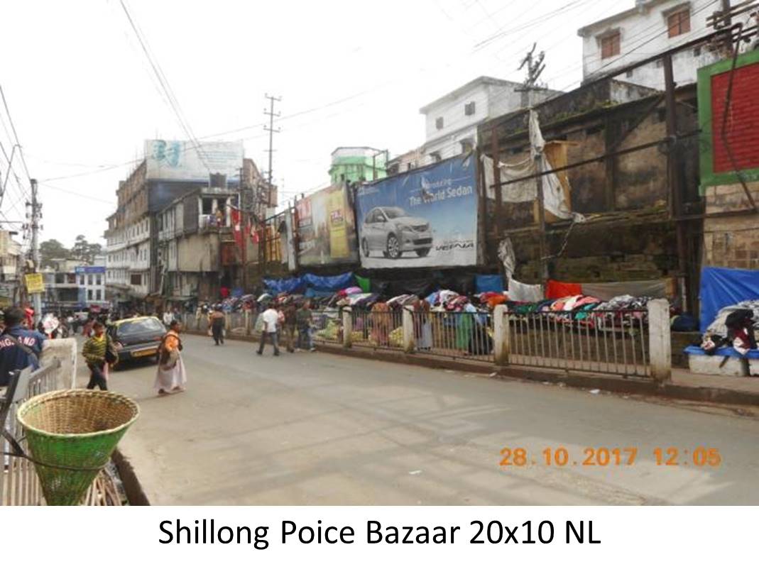 Billboard - Shillong Poice Bazaar, Shillong, Meghalaya Billboard - Shillong Poice Bazaar, Shillong, Meghalaya