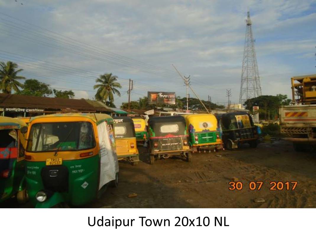 Billboard - Udaipur Town, Agatala, Tripura Billboard - Udaipur Town, Agatala, Tripura