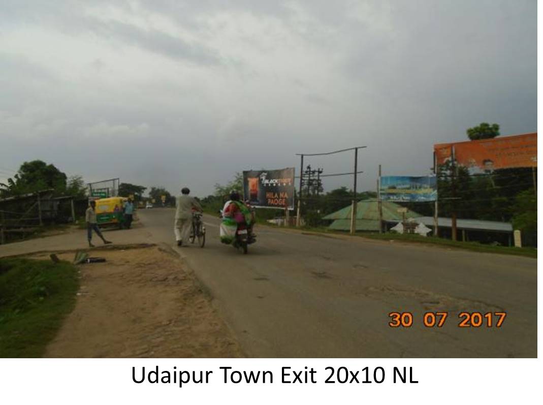 Billboard - Udaipur Town Exit,  Agatala, Tripura