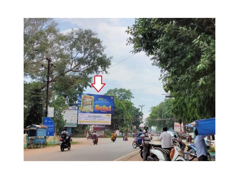 Billboard - Bus Stand, Rayagada, Odisha Billboard - Bus Stand, Rayagada, Odisha