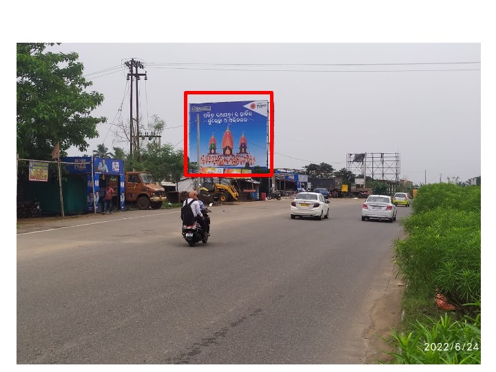 Billboard - Pipili Bypass, Puri, Odisha Billboard - Pipili Bypass, Puri, Odisha