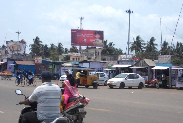 Billboard - Bus Stand, Puri, Odisha Billboard - Bus Stand, Puri, Odisha