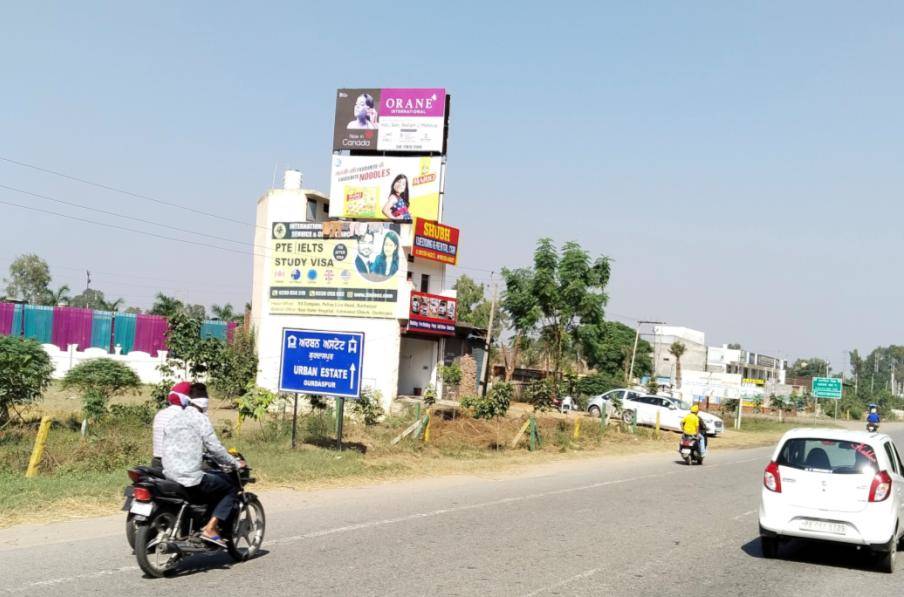 Hoarding - Gurdaspur Byepaas Entry towards Jahaj Chowk , Gurdaspur, Punjab Hoarding - Gurdaspur Byepaas Entry towards Jahaj Chowk , Gurdaspur, Punjab