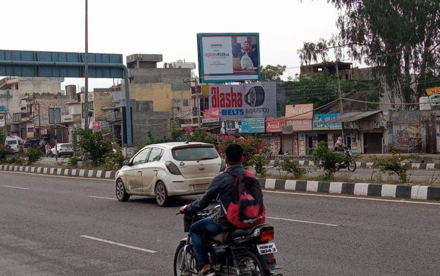 Hoarding - Jalandhar - Bidhipur Chowk Facing Amritsar, Jalandhar, Punjab Hoarding - Jalandhar - Bidhipur Chowk Facing Amritsar, Jalandhar, Punjab