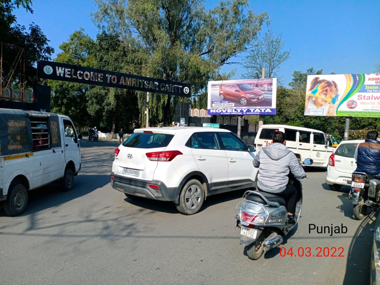 Unipole - Cantt Chowk 1, Amritsar, Punjab Unipole - Cantt Chowk 1, Amritsar, Punjab