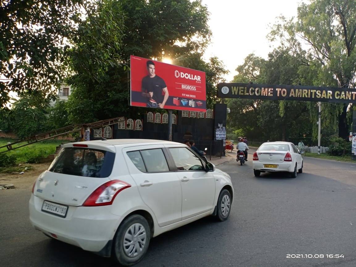 Unipole - Cantt Chowk 3, Amritsar, Punjab Unipole - Cantt Chowk 3, Amritsar, Punjab