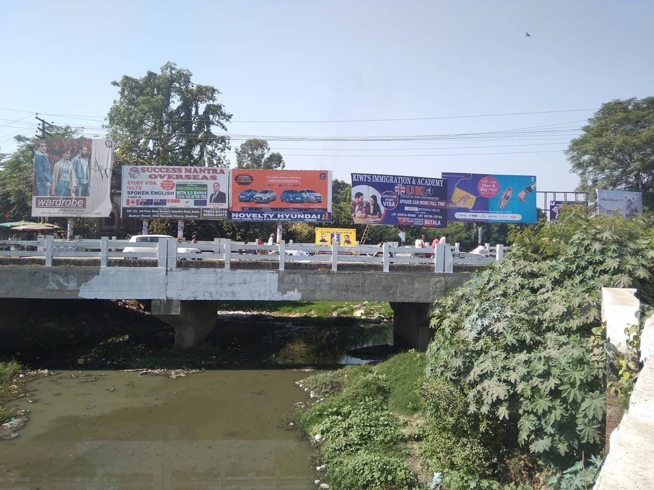 Unipole - Hansli Bridge 2, Batala, Punjab Unipole - Hansli Bridge 2, Batala, Punjab