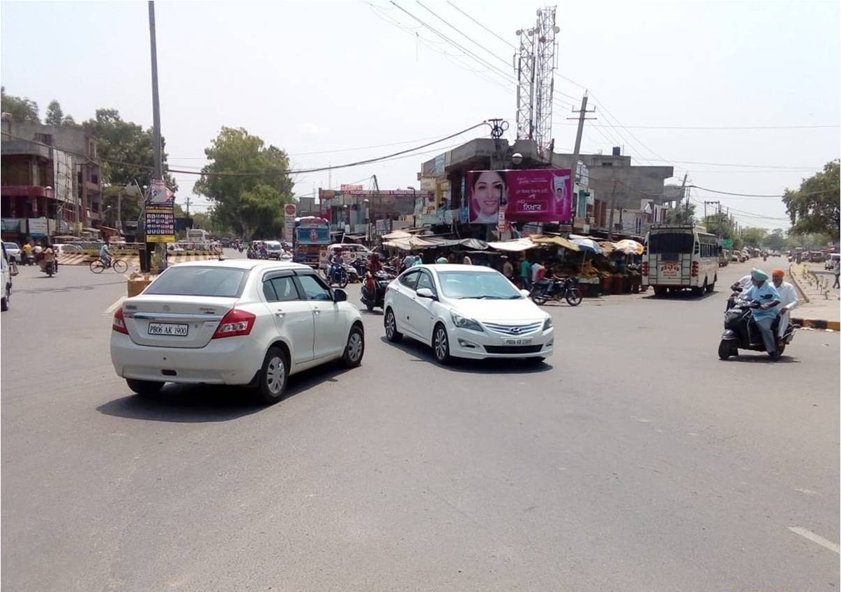 Unipole - Kanuwal Chowk, Gurdaspur, Punjab Unipole - Kanuwal Chowk, Gurdaspur, Punjab