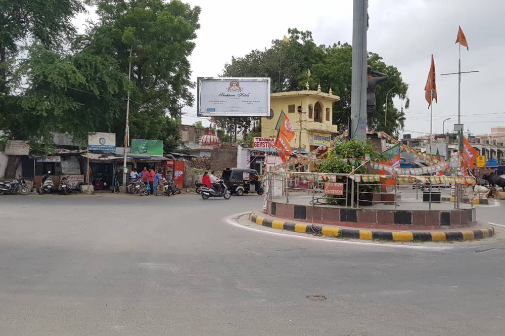 Unipole - Mullatlahi Circle, Udaipur, Rajasthan Unipole - Mullatlahi Circle, Udaipur, Rajasthan
