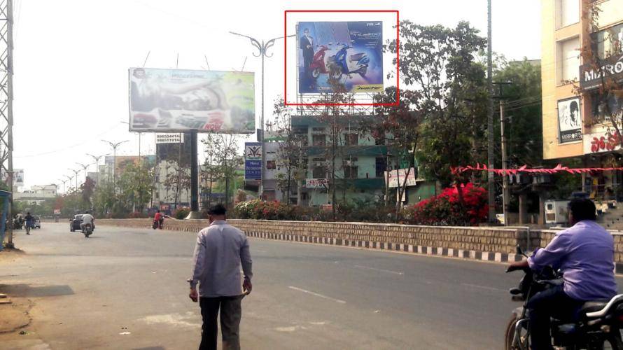Billboard - Opp. Parnashala,  Wyra Road facing -Khammam Road, Khammam, Telangana