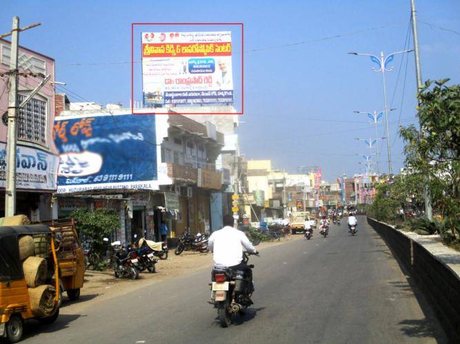 Billboard - Parakal Main Road, Near Ambedkar Centre facing -Warangal Road, Parakal, Telangana Billboard - Parakal Main Road, Near Ambedkar Centre facing -Warangal Road, Parakal, Telangana