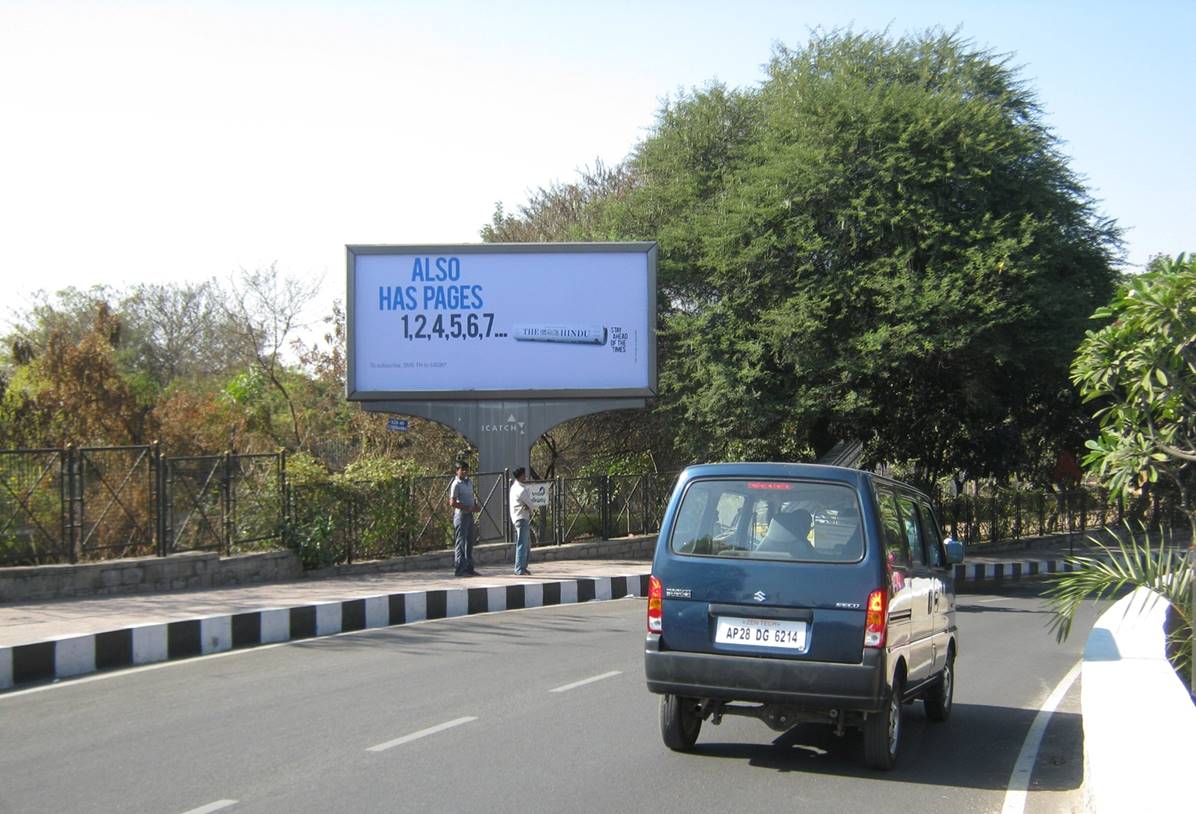 Unipole - Jubilee hills KBR Park, Hyderabad, Telangana Unipole - Jubilee hills KBR Park, Hyderabad, Telangana